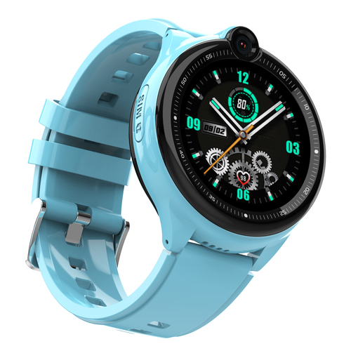 GPS часы SMARUS kids K200 синие (4G, видеозвонок, водонепроницаемые)