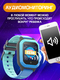 Детские смарт часы SMARUS kids KW2 (Telegram, 4G, GPS, Wi-Fi) виброзвонок, видеозвонок