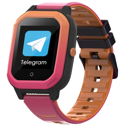 Детские смарт часы SMARUS kids KW2 (Telegram, 4G, GPS, Wi-Fi) виброзвонок, видеозвонок
