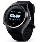 GPS часы SMARUS kids K8 черные (водостойкие с виброзвонком)